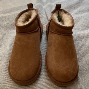 UGG ultra Mini chestnut womens 6